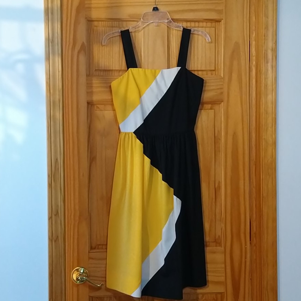 Vintage Jenni colorblock sundress